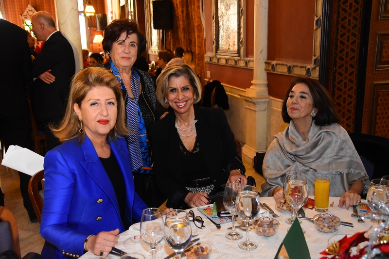 Young Women Christian Association lunch at Villa Linda Sursock